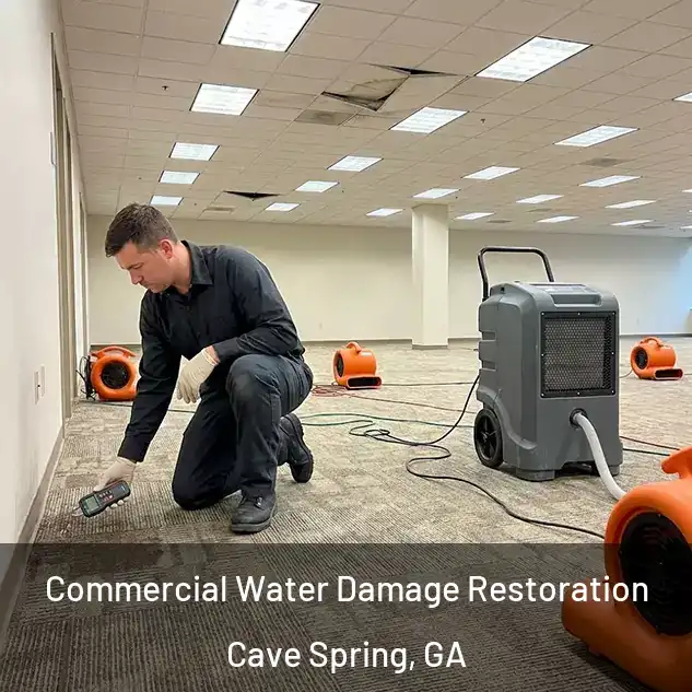  Commercial Water Damage Restoration Cave Spring, GA