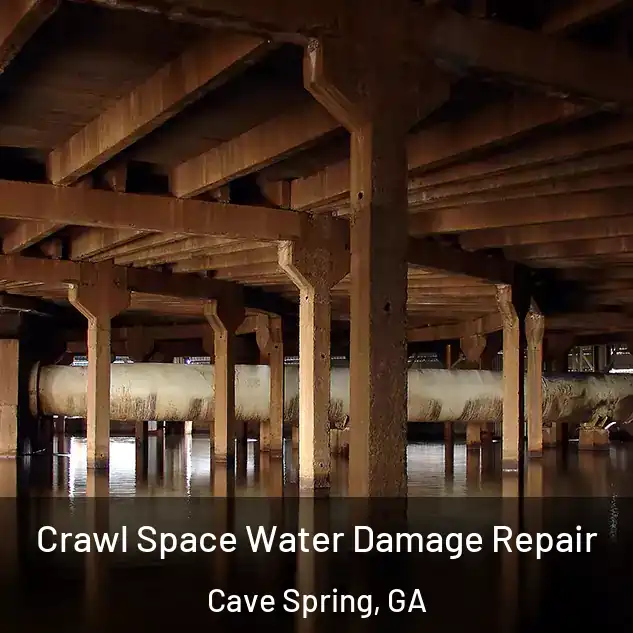  Crawl Space Water Damage Repair Cave Spring, GA