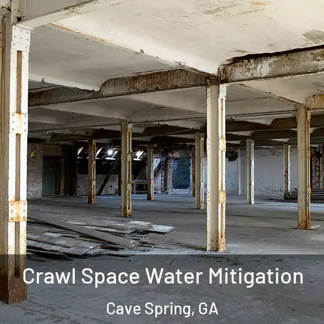  Crawl Space Water Mitigation Cave Spring, GA