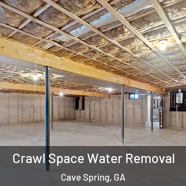  Crawl Space Water Removal Cave Spring, GA