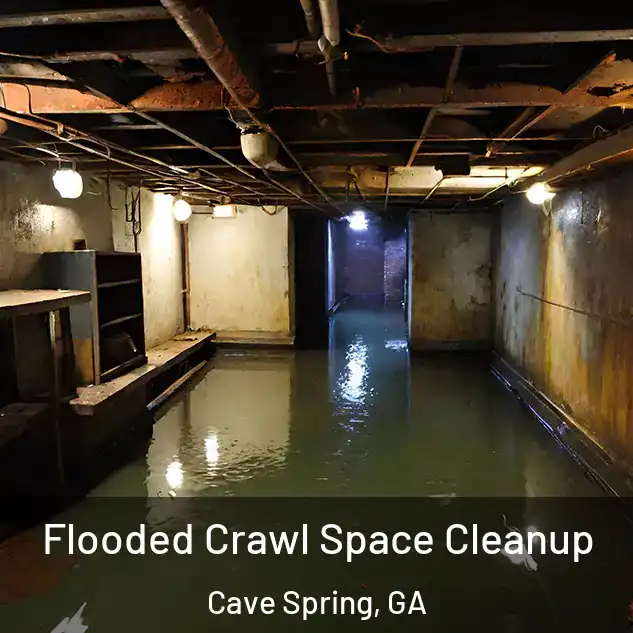  Flooded Crawl Space Cleanup Cave Spring, GA