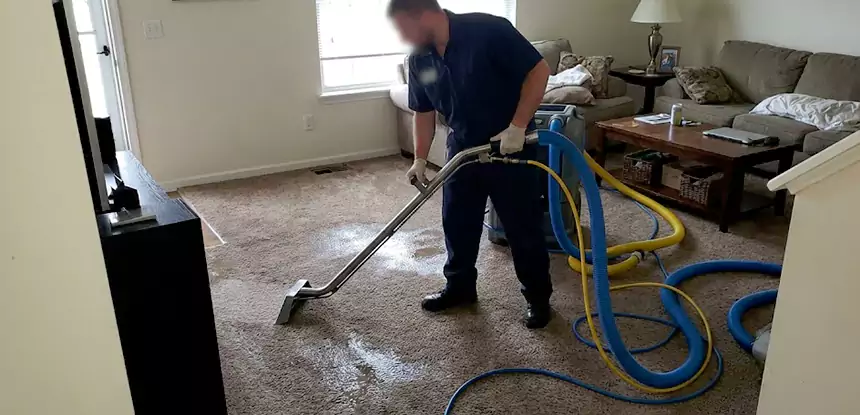 Flooded Basement Carpet Cleanup Cave Spring 
