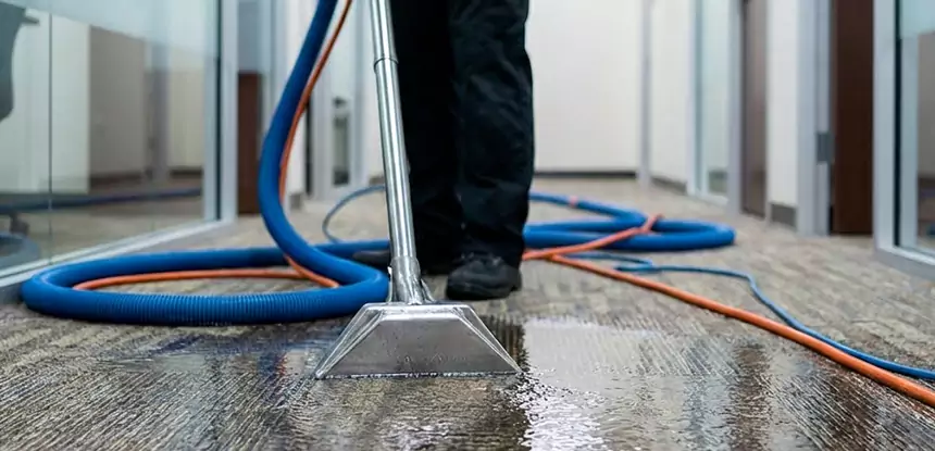 Soaked Carpet Restoration in Cave Spring