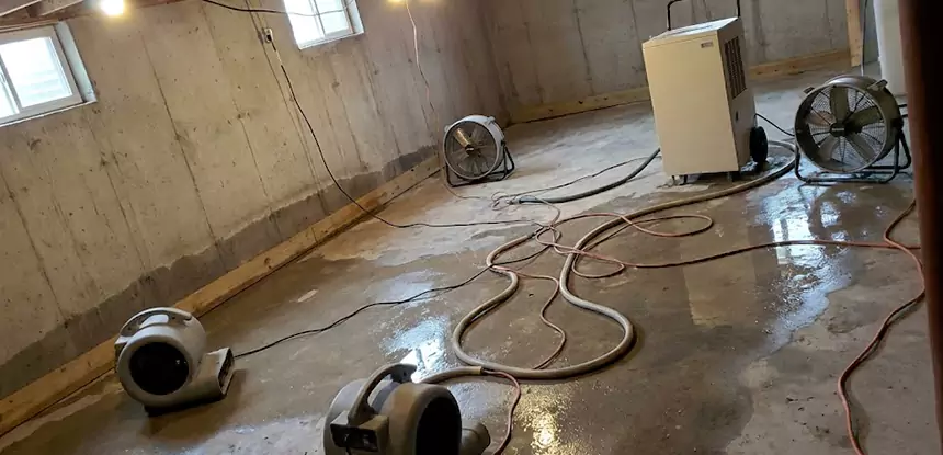 Large-Scale Water Damage Cleanup in Cave Spring