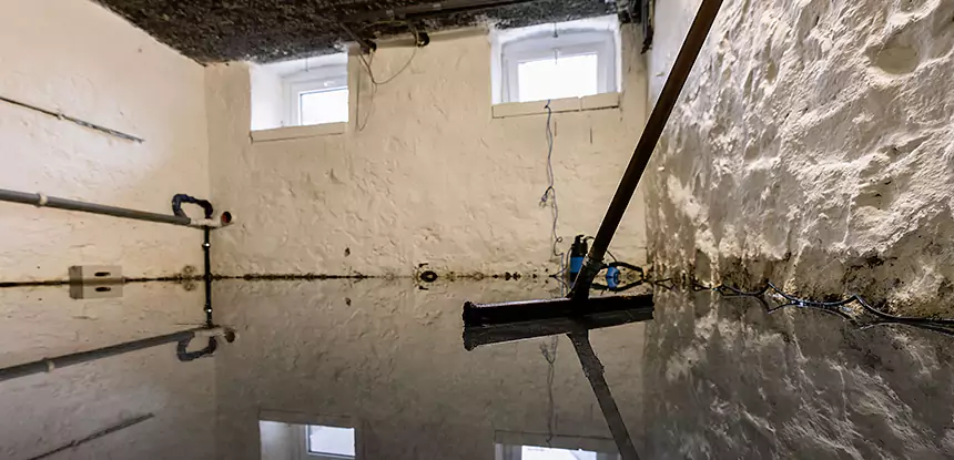 Basement Water Cleanup in Cave Spring