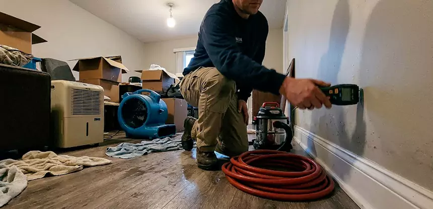 Moisture Damage Evaluation in Cave Spring