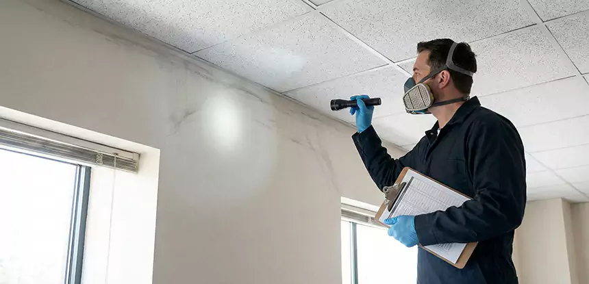 Ceiling Water Damage Inspection in Cave Spring