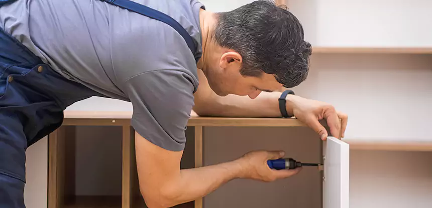 Water Damaged Cabinet Repair in Cave Spring