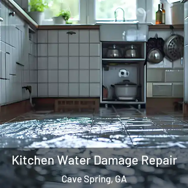  Kitchen Water Damage Repair Cave Spring, GA