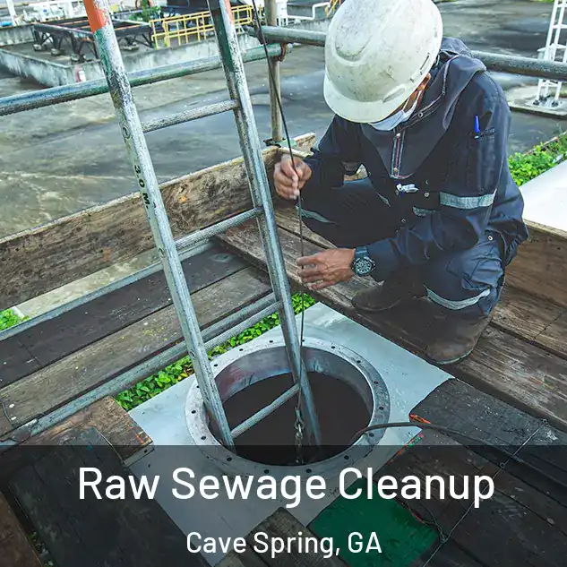  Raw Sewage Cleanup Cave Spring, GA