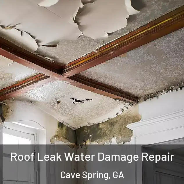  Roof Leak Water Damage Repair Cave Spring, GA