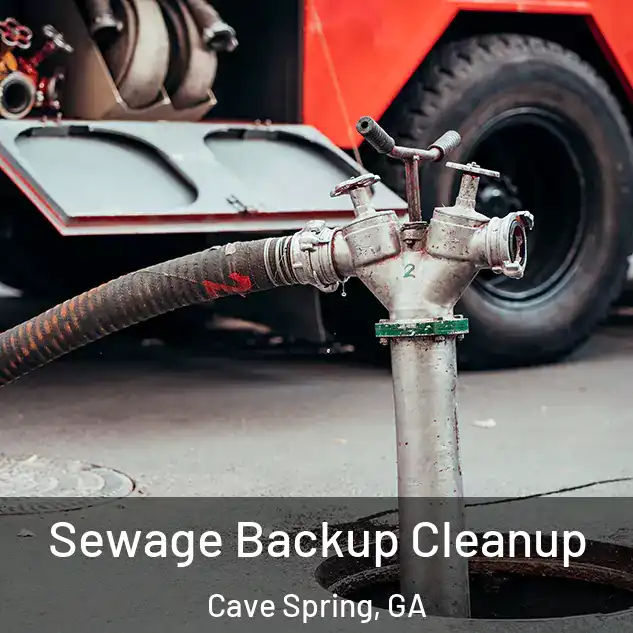  Sewage Backup Cleanup Cave Spring, GA
