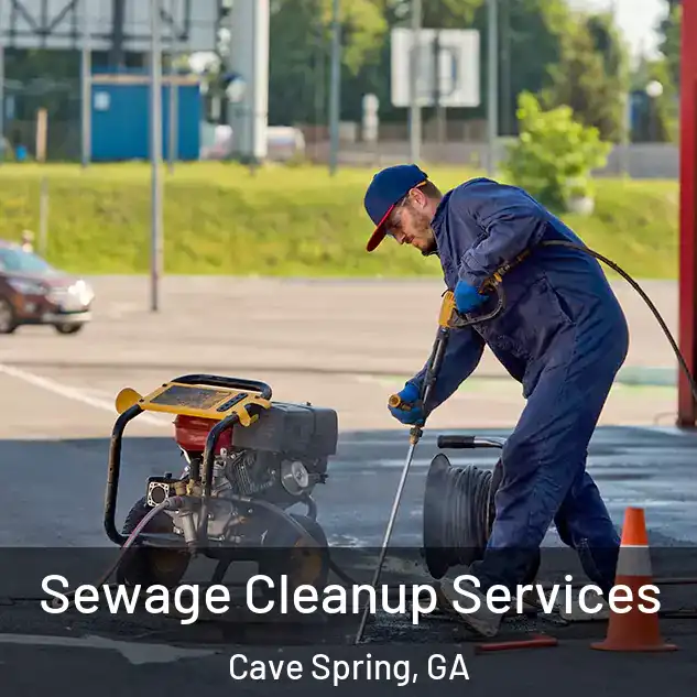  Sewage Cleanup Services Cave Spring, GA