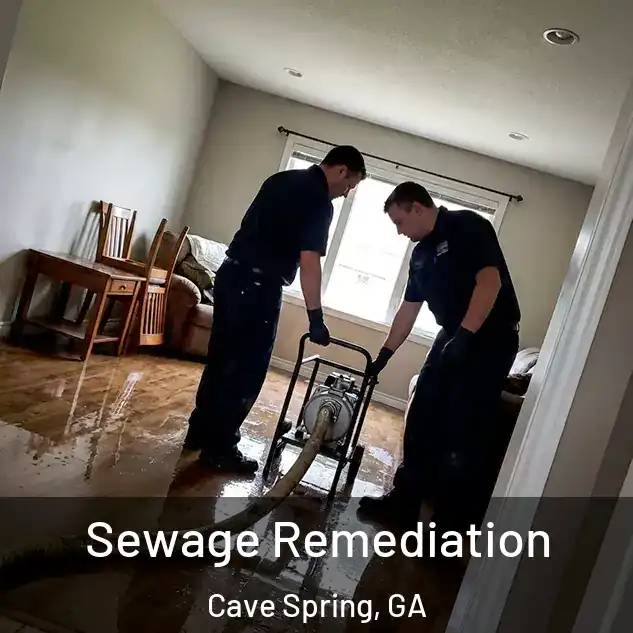  Sewage Remediation Cave Spring, GA