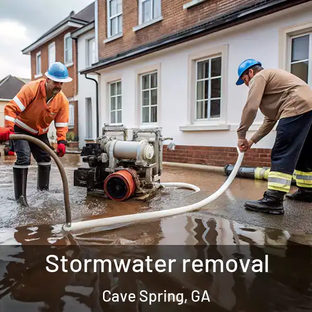  Stormwater removal Cave Spring, GA