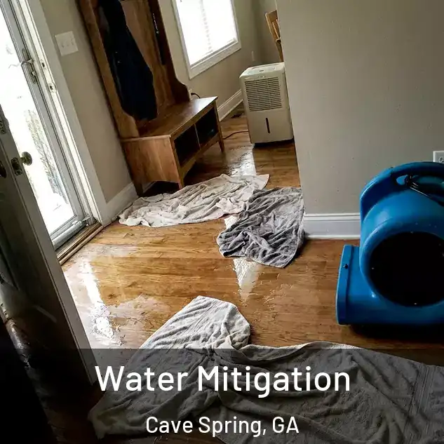  Water Mitigation Cave Spring, GA